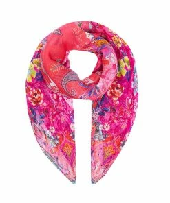 Camilla EBoutique (US) OVERSIZED SILK SCARF FREE LOVE