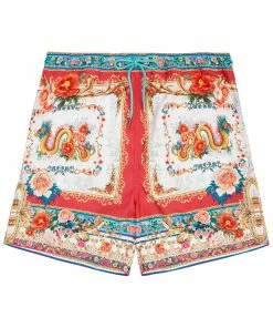 Camilla EBoutique (US) ELASTIC WAIST BOARDSHORT PARTY IN THE PALACE Up To 30% Off