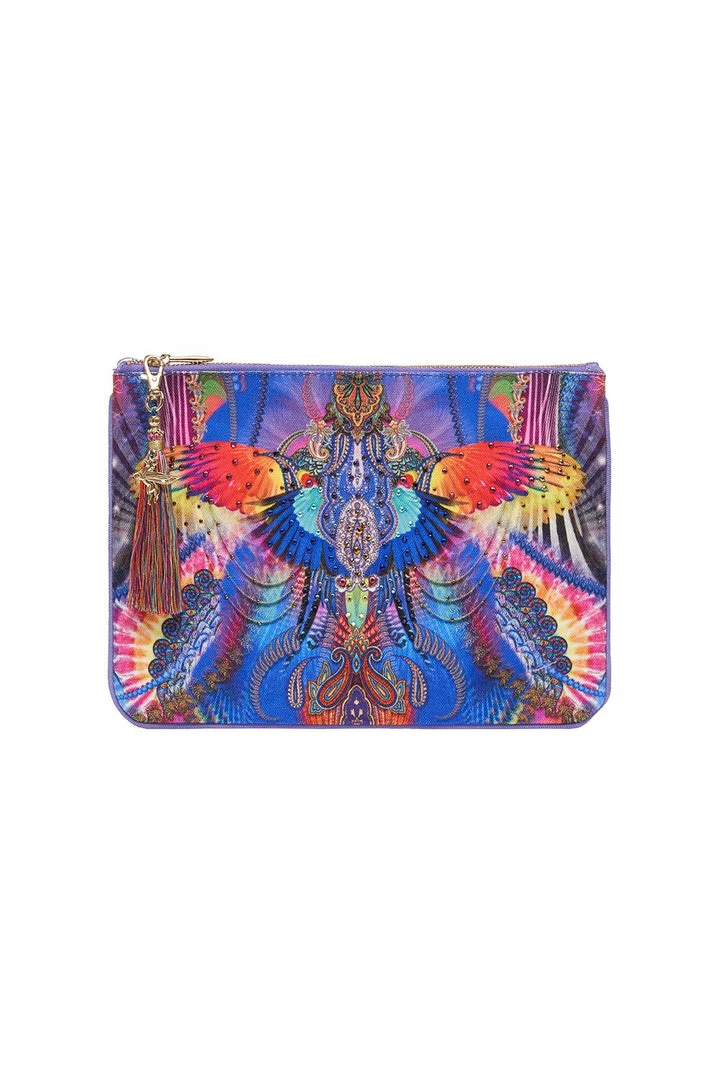 Camilla EBoutique (US) SMALL CANVAS CLUTCH PSYCHEDELICA Up To 30% Off
