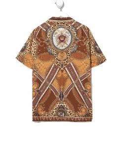 Camilla EBoutique (US) SHORT SLEEVE CAMP COLLARED SHIRT LADY LODGE