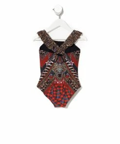Camilla EBoutique (US) Up To 30% Off KIDS ONE PIECE WITH FRILL STRAP 4-10 LONDON CALLING