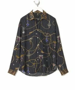 Camilla EBoutique (US) Sale Clothing COLLARED LONG SLEEVE SHIRT PUNK OF PRIMROSE