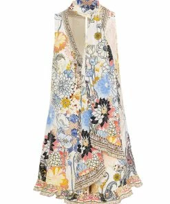 Camilla EBoutique (US) RUFFLE HEM PLAYSUIT BRITAIN BOUQUET