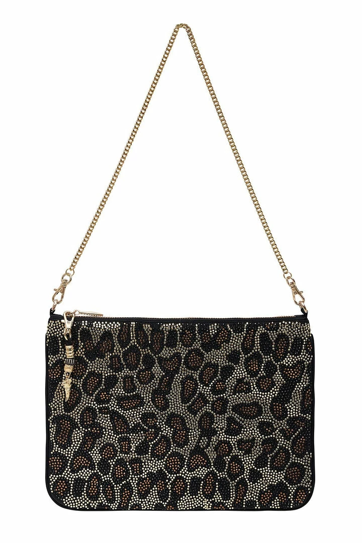 Camilla EBoutique (US) ZIP TOP CLUTCH WITH CHAIN MULTI Sale Accessories
