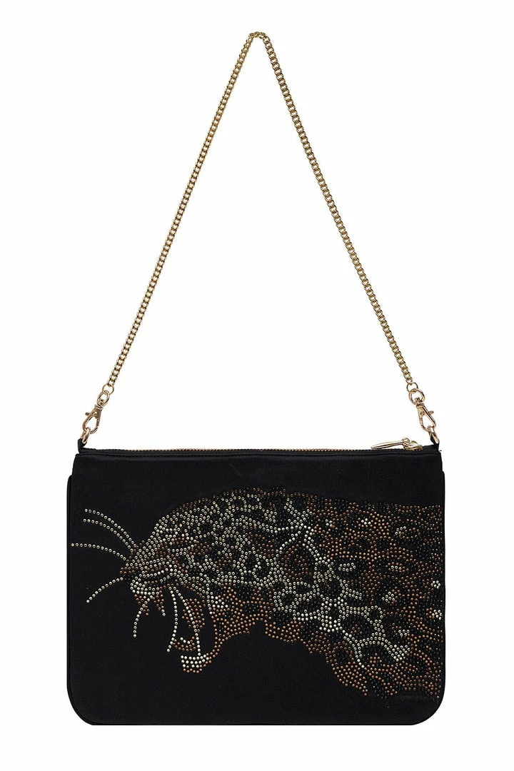 Camilla EBoutique (US) ZIP TOP CLUTCH WITH CHAIN MULTI Sale Accessories