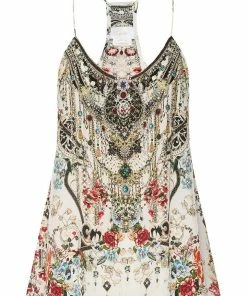 Camilla EBoutique (US) T BACK SHOESTRING TOP SHAKESPEARES GARDEN Up To 30% Off