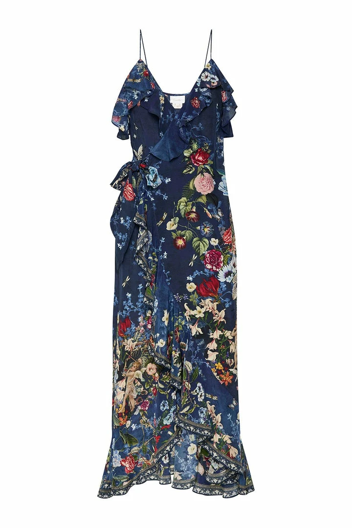 Camilla EBoutique (US) Sale Clothing LONG WRAP DRESS WITH FRILL DREAMS OF MIDSUMMER