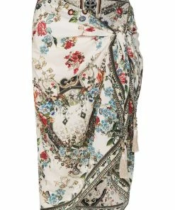 Camilla EBoutique (US) Up To 30% Off SHORT TASSEL SARONG SHAKESPEARES GARDEN