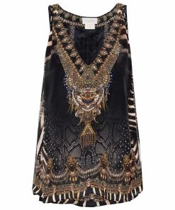 Camilla EBoutique (US) TANK TOP WITH STRAP BEAD DETAIL QUECHUA KING