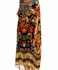 Camilla EBoutique (US) Resort ROUND NECK KAFTAN PHOENIX RISE