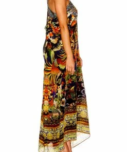 Camilla EBoutique (US) Resort ROUND NECK KAFTAN PHOENIX RISE