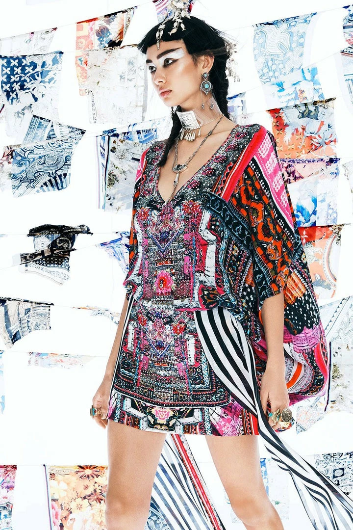 Camilla EBoutique (US) Resort V-NECK KAFTAN STRAIGHT AND NARROW