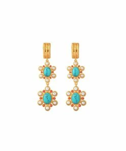 Camilla EBoutique (US) Accessories TORQUOISE MADEMOISELLE EARRINGS MULTI