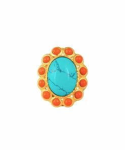 Camilla EBoutique (US) TORQUOISE OCEANA RING MULTI