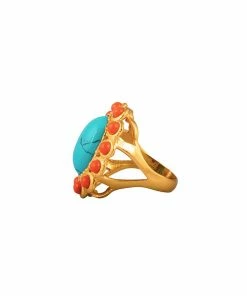 Camilla EBoutique (US) TORQUOISE OCEANA RING MULTI