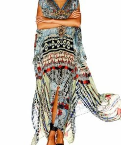 Camilla EBoutique (US) Resort SPLIT FRONT AND SLEEVE KAFTAN TEACHER'S PET