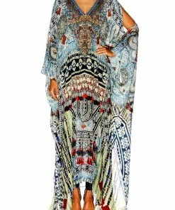 Camilla EBoutique (US) Resort SPLIT FRONT AND SLEEVE KAFTAN TEACHER'S PET