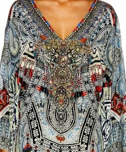 Camilla EBoutique (US) SPLIT SHOULDER SHORT KAFTAN TEACHER'S PET