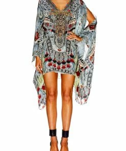 Camilla EBoutique (US) SPLIT SHOULDER SHORT KAFTAN TEACHER'S PET