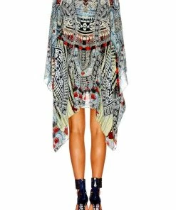 Camilla EBoutique (US) SPLIT SHOULDER SHORT KAFTAN TEACHER'S PET