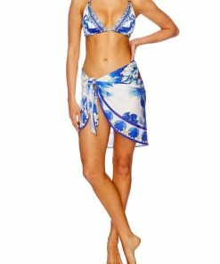 Camilla EBoutique (US) Resort HALTER SLIDE TRI WITH TRIM RING OF ROSES