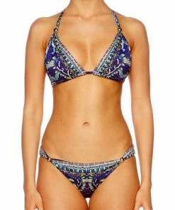 Camilla EBoutique (US) HALTER SLIDE TRI WITH TRIM WHAT'S YOUR POISON