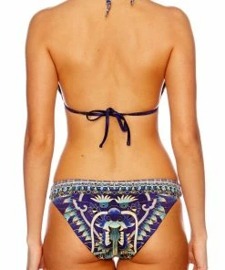 Camilla EBoutique (US) HALTER SLIDE TRI WITH TRIM WHAT'S YOUR POISON