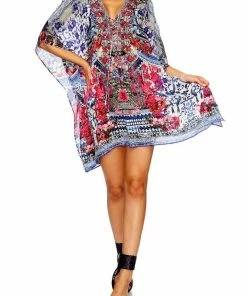 Camilla EBoutique (US) Resort SHORT LACE UP KAFTAN FROM KAILI WITH LOVE