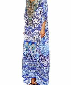 Camilla EBoutique (US) Resort ROUND NECK KAFTAN GUARDIAN OF SECRETS