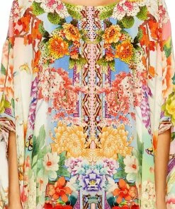 Camilla EBoutique (US) ROUND NECK KAFTAN FLOWER HOUR Resort