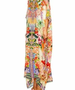 Camilla EBoutique (US) ROUND NECK KAFTAN FLOWER HOUR Resort