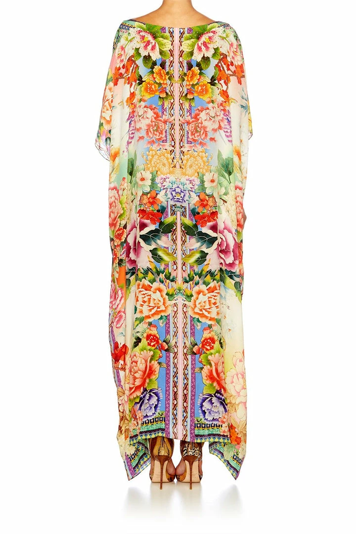 Camilla EBoutique (US) ROUND NECK KAFTAN FLOWER HOUR Resort
