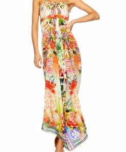 Camilla EBoutique (US) ROUND NECK KAFTAN FLOWER HOUR Resort