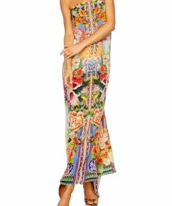 Camilla EBoutique (US) ROUND NECK KAFTAN FLOWER HOUR Resort