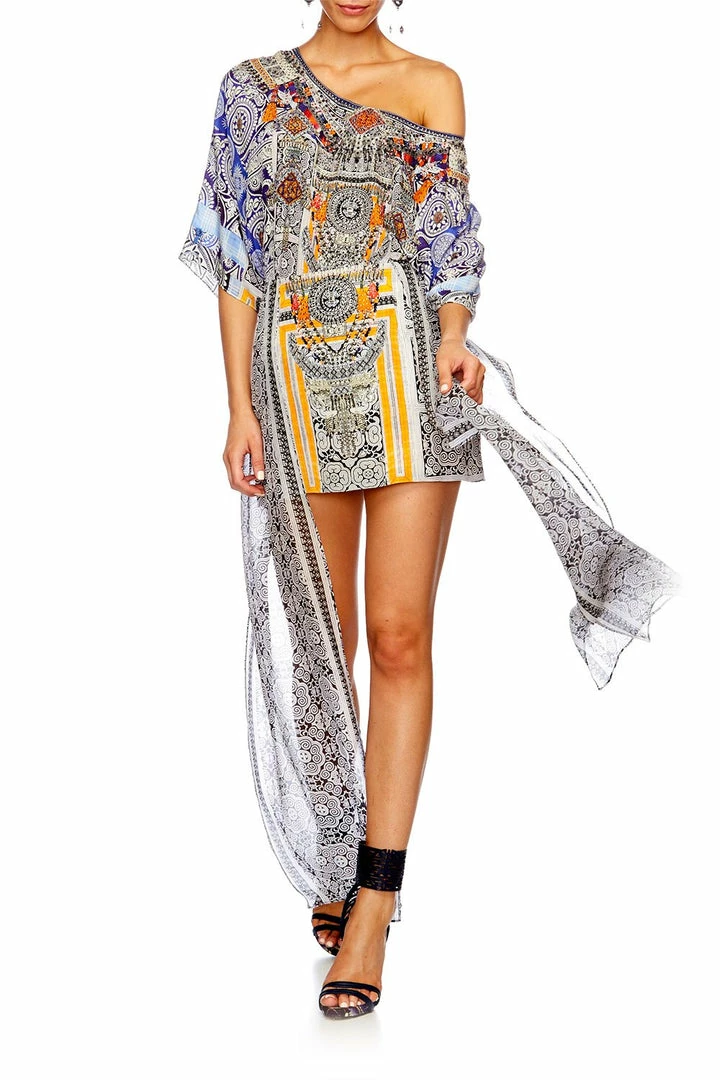 Camilla EBoutique (US) SHORT ROUND NECK KAFTAN DRESS UP BOX Resort