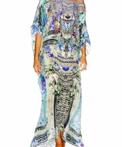 Camilla EBoutique (US) ROUND NECK KAFTAN DEAR DIARY Resort