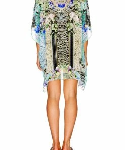 Camilla EBoutique (US) Resort SHORT LACE UP KAFTAN DEAR DIARY