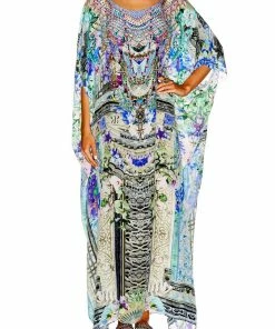 Camilla EBoutique (US) ROUND NECK KAFTAN DEAR DIARY Resort