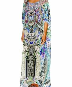 Camilla EBoutique (US) ROUND NECK KAFTAN DEAR DIARY Resort