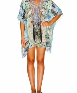 Camilla EBoutique (US) Resort SHORT LACE UP KAFTAN DEAR DIARY