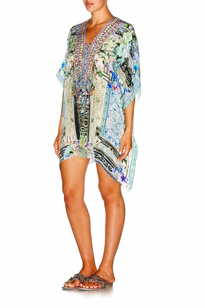 Camilla EBoutique (US) Resort SHORT LACE UP KAFTAN DEAR DIARY
