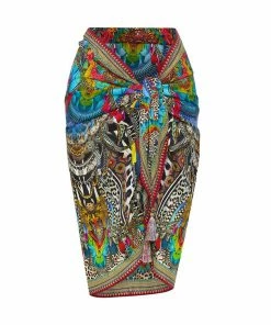 Camilla EBoutique (US) New To Sale SHORT TASSEL SARONG GUARDIANS OF THE SUN