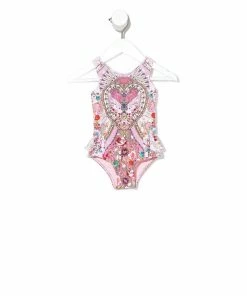 Camilla EBoutique (US) BABIES RUFFLE BACK ONE PIECE BELIEVE IN LOVE