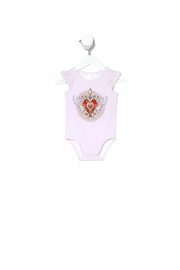 Camilla EBoutique (US) Up To 30% Off BABIES FRILL ONESIE BELIEVE IN LOVE