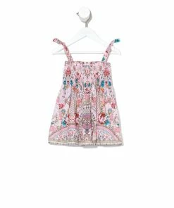 Camilla EBoutique (US) BABIES DRESS WITH SHIRRING BELIEVE IN LOVE Up To 30% Off