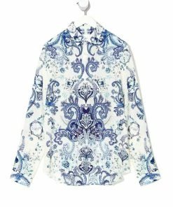 Camilla EBoutique (US) Up To 30% Off COLLARED LONG SLEEVE SHIRT TALKING ABOUT A REVOLUTION