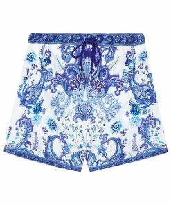 Camilla EBoutique (US) ELASTIC WAIST BOARDSHORT TALKING ABOUT A REVOLUTION Up To 30% Off