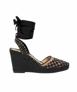 Camilla EBoutique (US) Up To 40% Off ESPADRILLE WEDGE WITH GROSGRAIN TIE MONTAGUES CAPULET