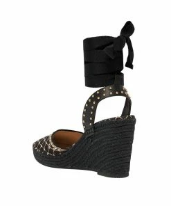 Camilla EBoutique (US) Up To 40% Off ESPADRILLE WEDGE WITH GROSGRAIN TIE MONTAGUES CAPULET