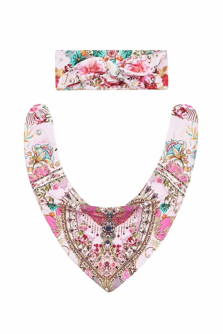 Camilla EBoutique (US) Up To 30% Off BABIES HEADBAND AND BIB SET BELIEVE IN LOVE